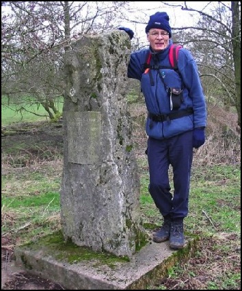 Yours truly at Clifton near the Down'ards Goal. 