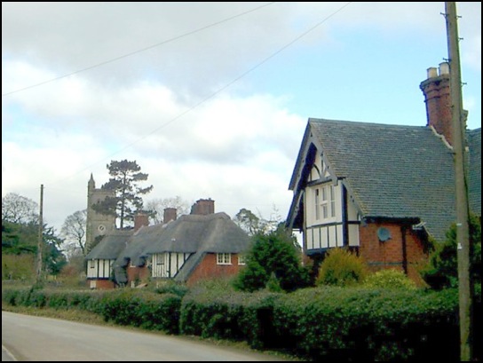 A view of Osmaston.
