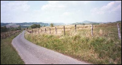 The road back to Ystradfellte