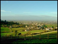 Looking over the Severn Valley from the lower reaches of Selsey Common .