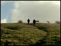 As we progressed uphill I was soon overtaken, and the gap widened as we neared the top of the ascent .