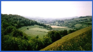 Countryside near Slad .