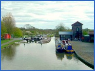 Near the top of Hatton Locks .