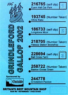 Grindleford Gallop 2002 Check Card