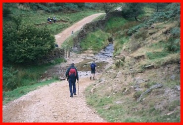Going into Jaggers Clough.