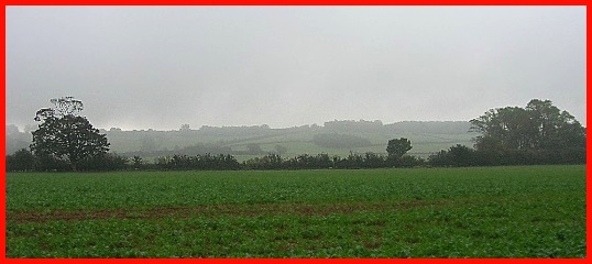 Mick insisted I took a photograph of this hillside seen on the route between Branston and Eaton .