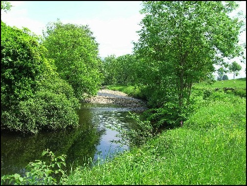 The River Dee near Brackensgill.