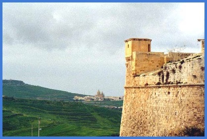 039_35a-349800 View from citadel gozo USED