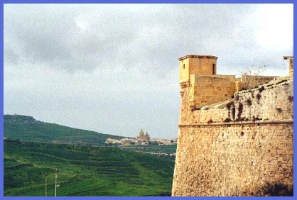Part of the wall of the Citadel, viewed from the Citadel.