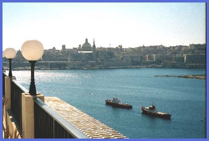 View of Valletta from Sliema.