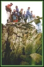 Never have so many tried to get on so little - the top of Snowdon
