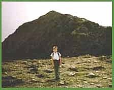 Ian on Snowdon (1988)